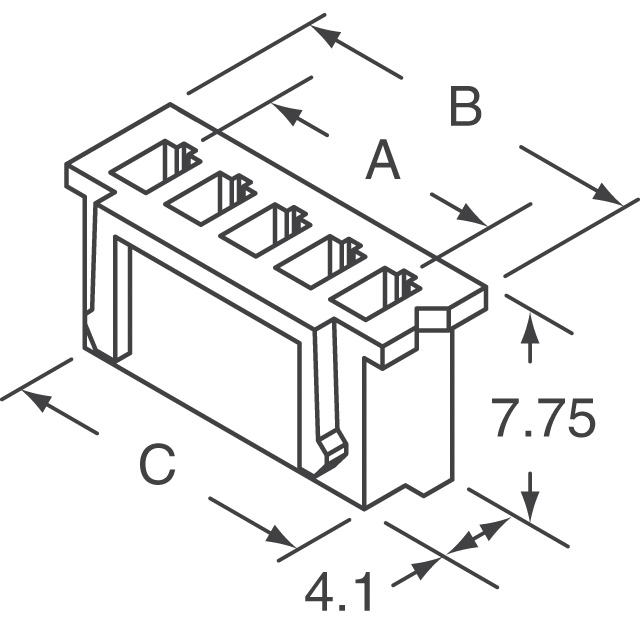 XHP-5 JST Sales America Inc. | Connectors, Interconnects | DigiKey